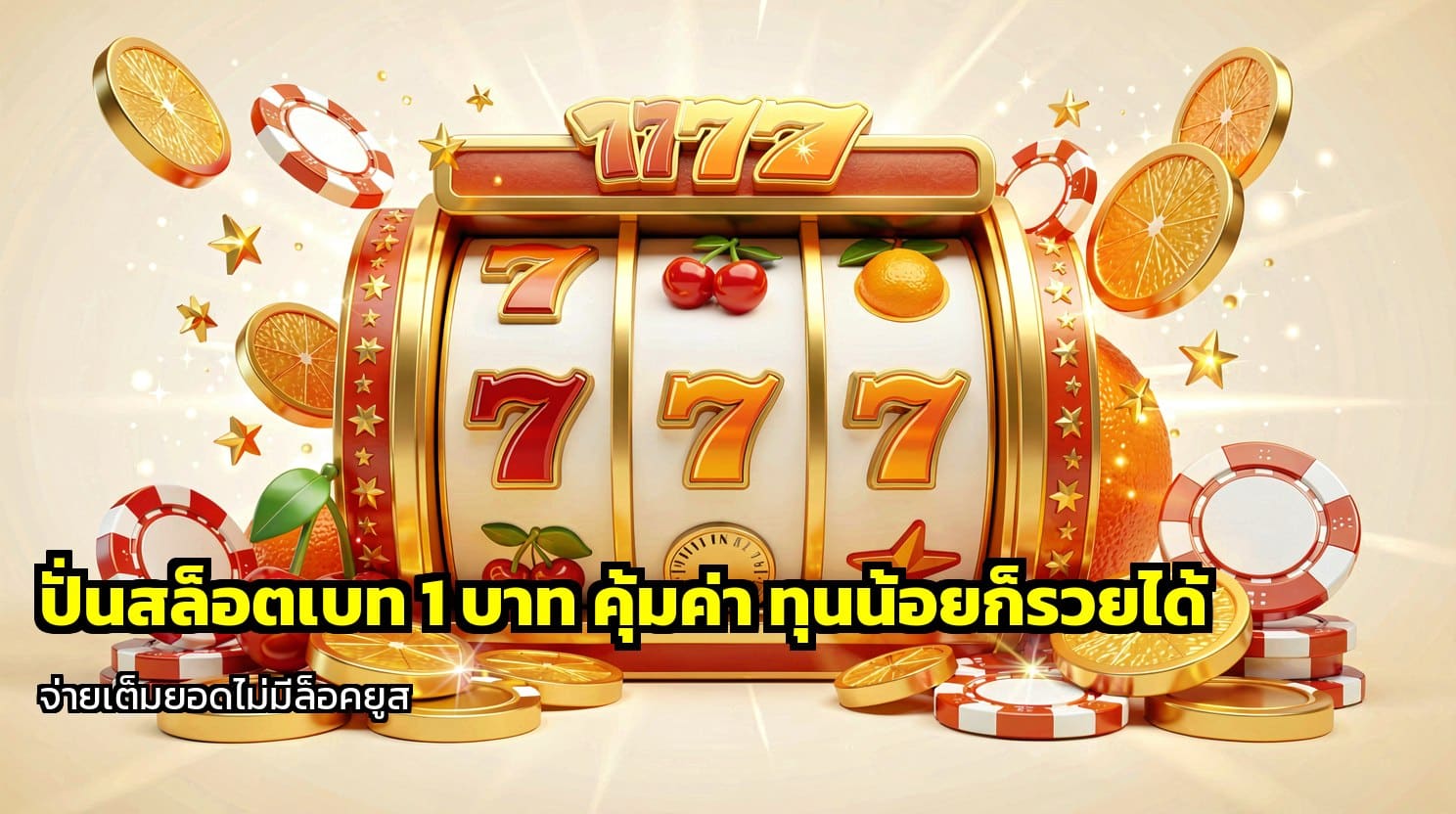 ปั่นสล็อตเบท 1 บาท