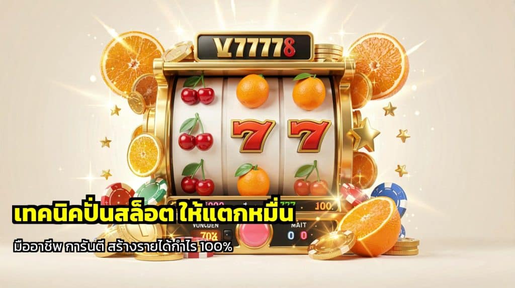 เทคนิคปั่นสล็อต ให้แตกหมื่น