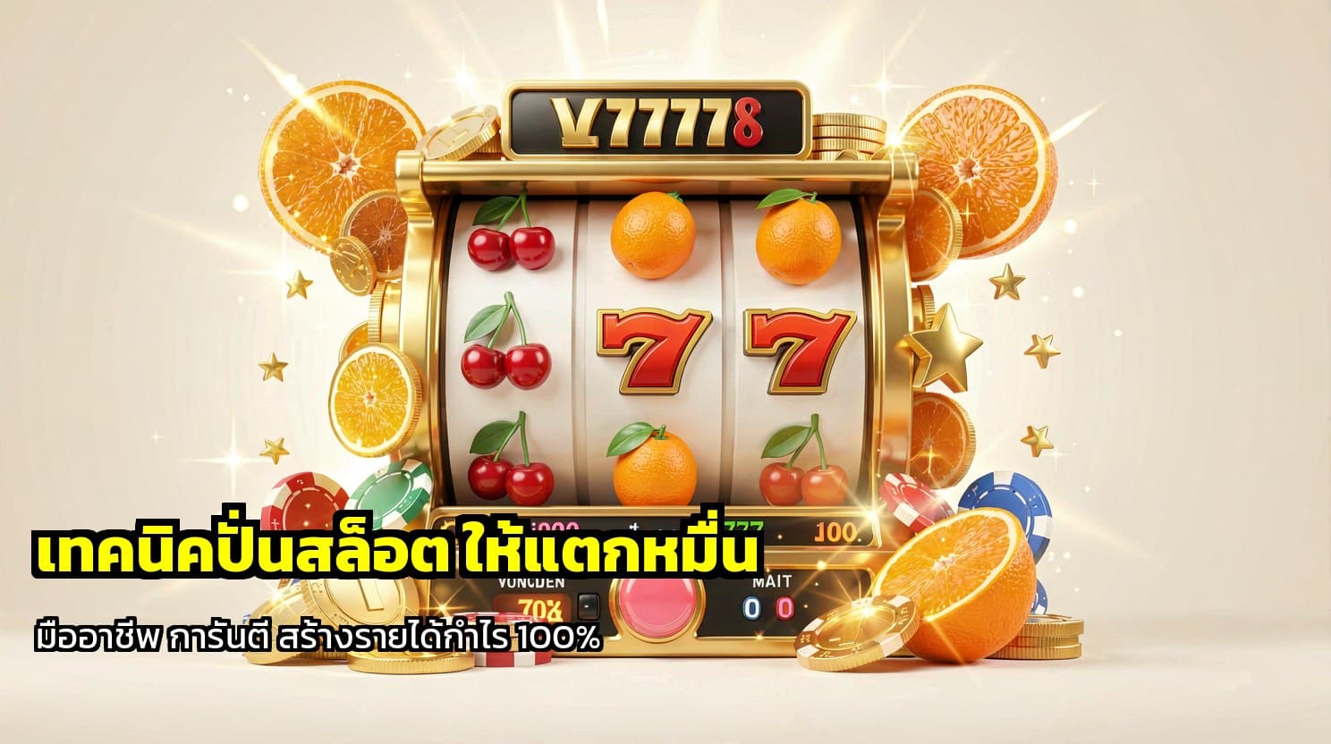 เทคนิคปั่นสล็อต ให้แตกหมื่น