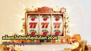 สล็อตเว็บใหญ่ที่สุดในโลก 2026