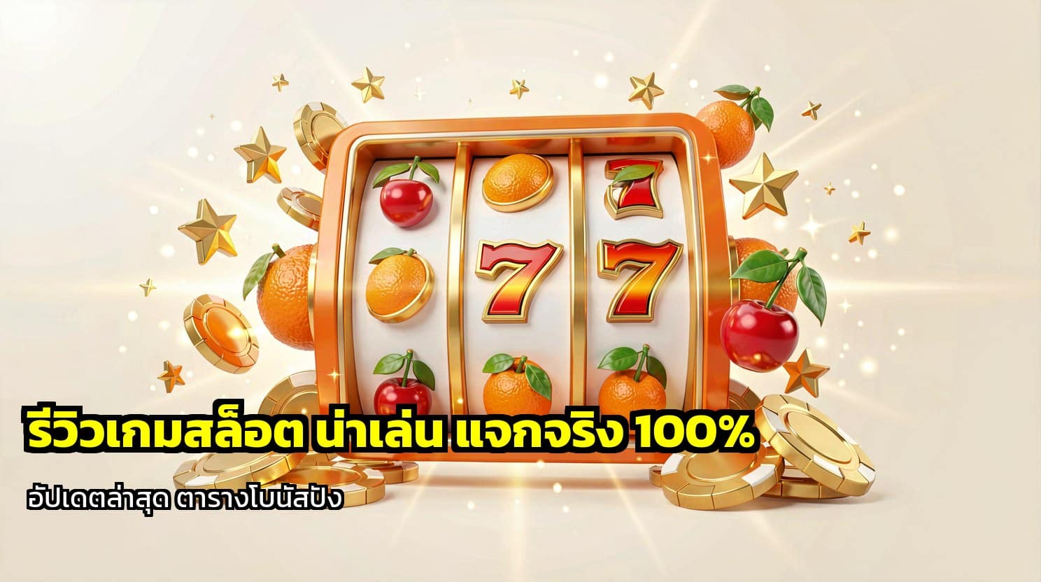 รีวิวเกมสล็อต น่าเล่น แจกจริง